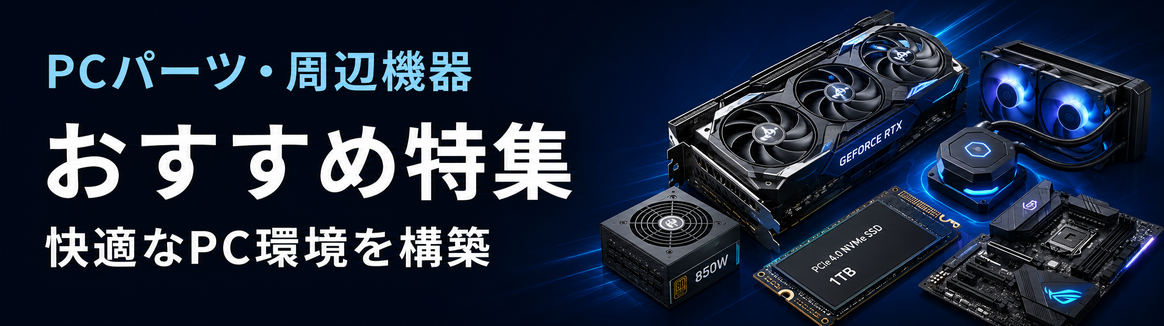 PCパーツ・周辺機器 おすすめ特集