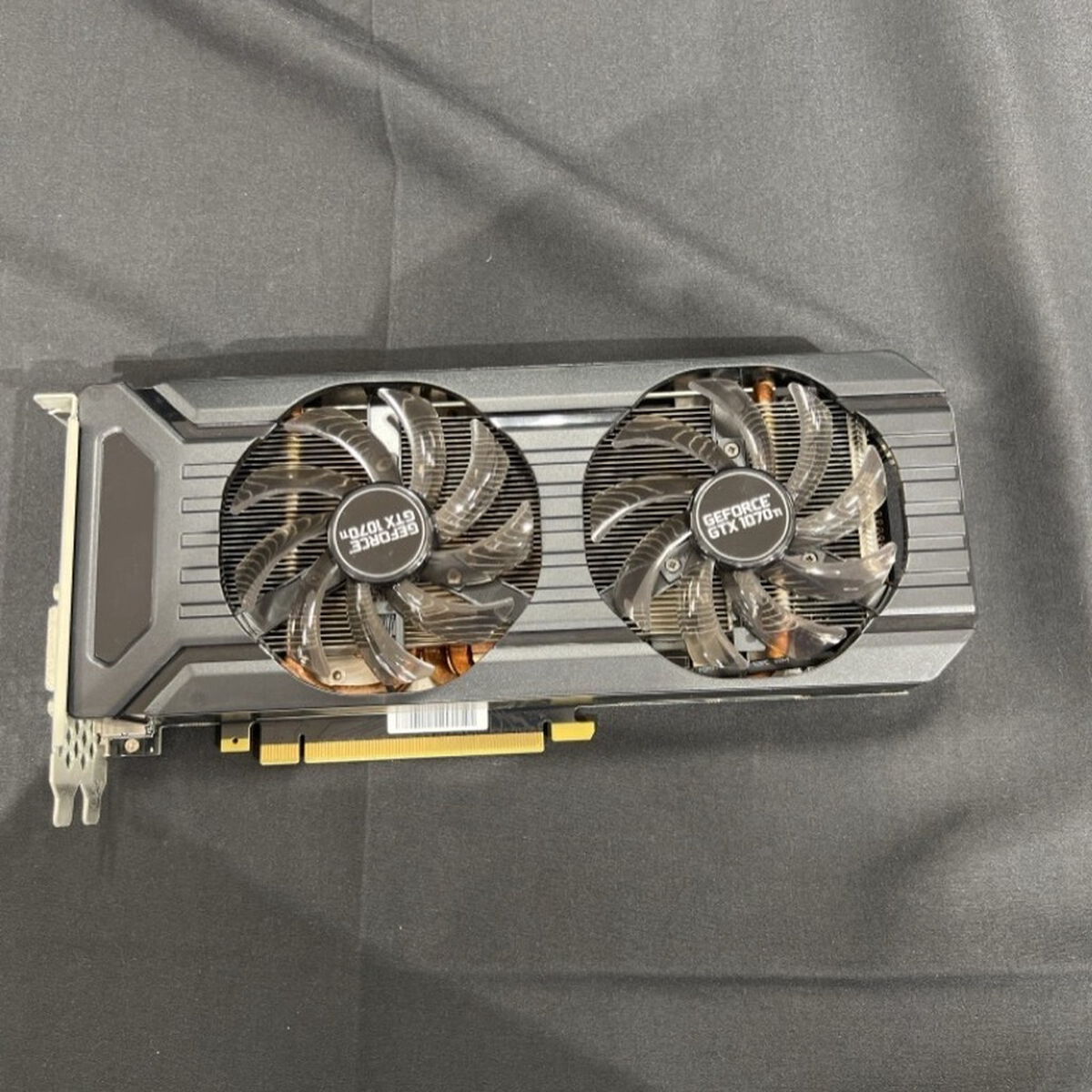 中古 Palit NE5107T015P2-1043D(GTX1070Ti 8G GDR5 DUAL) 136248