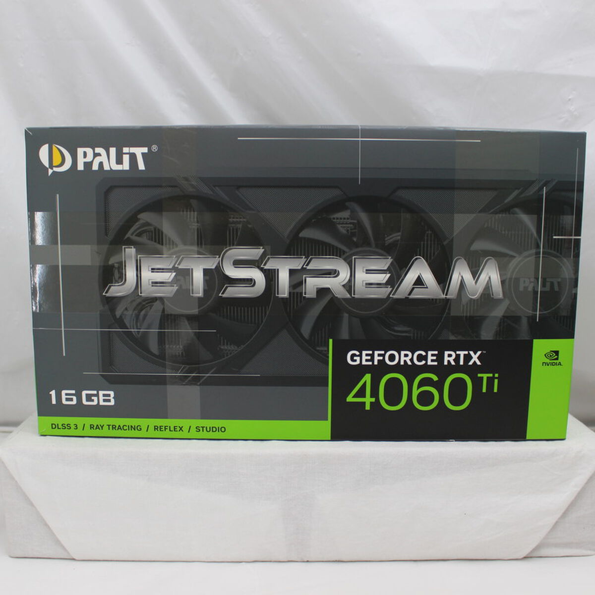 中古 Palit NE6406T019T1-1061J(RTX4060Ti JetStream 16G) 175543