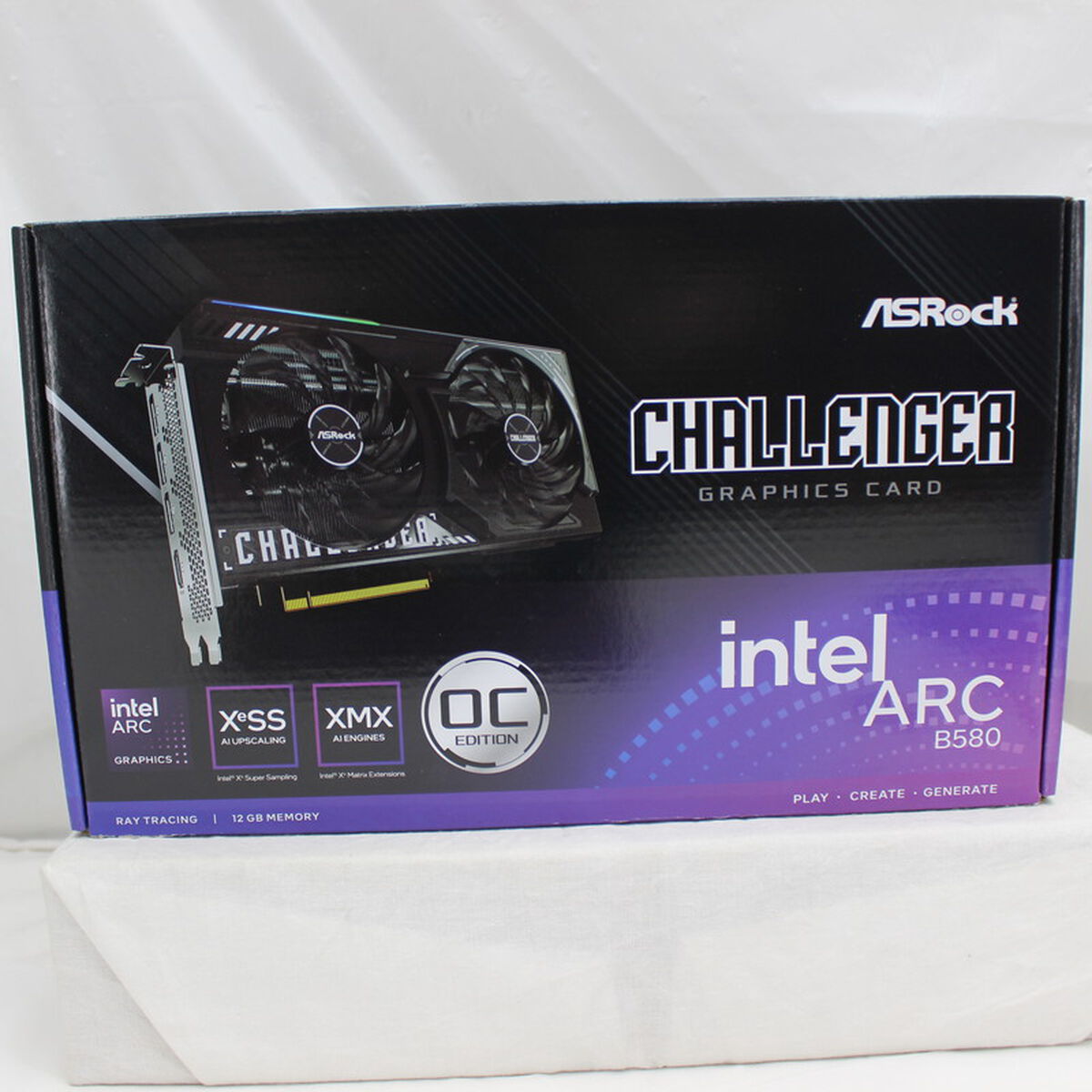 中古 ASRock Intel Arc B580 Challenger 12GB OC 3480041072