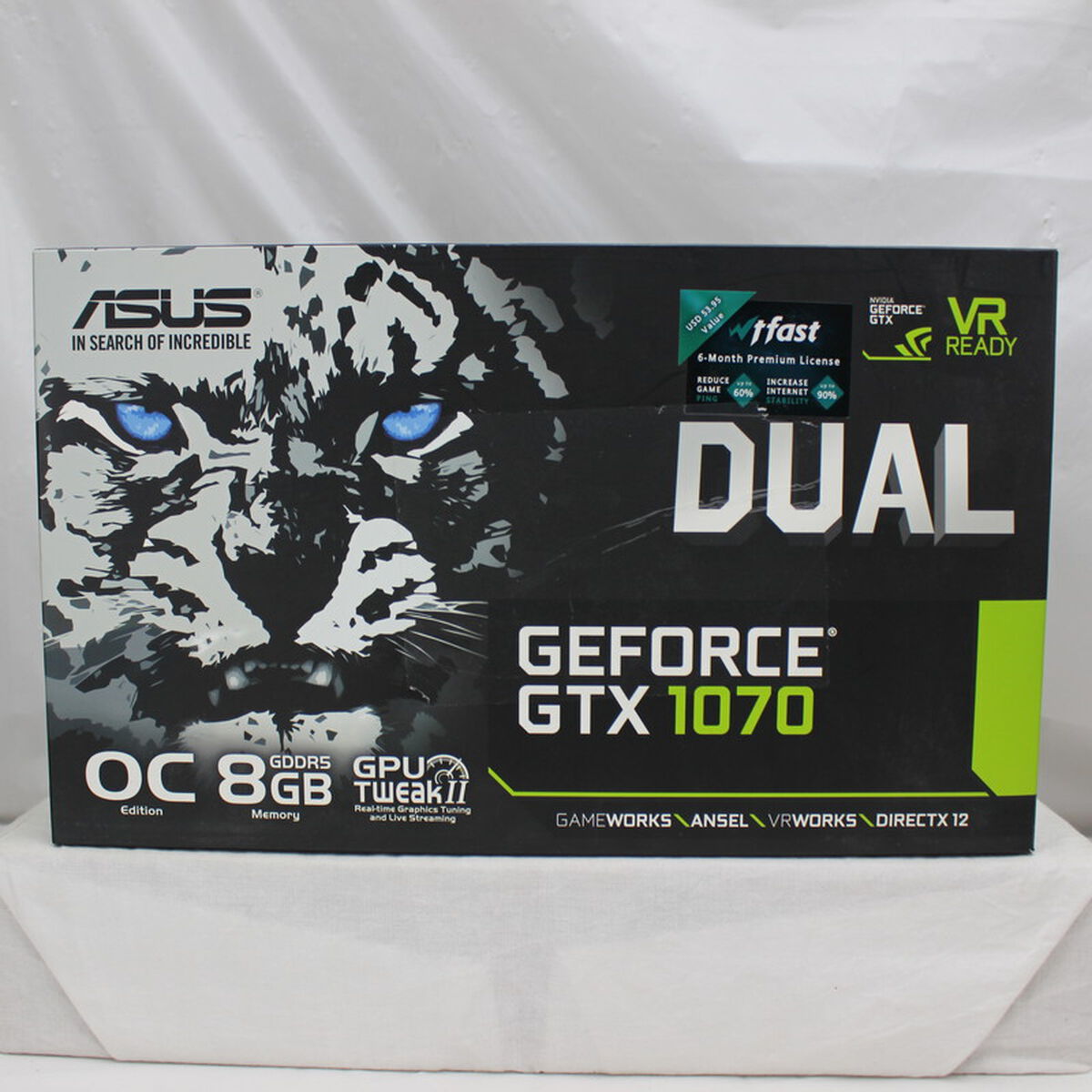 中古 ASUS DUAL-GTX1070-O8G（GTX1070 8GB） 3480041079