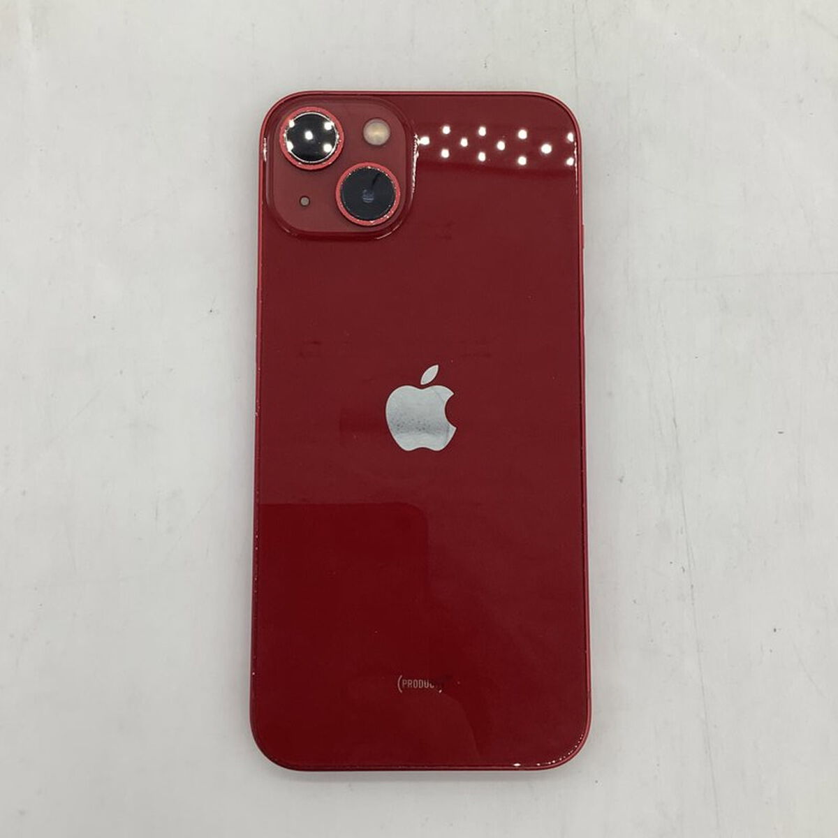 中古 【docomo版SIMフリー】Apple iPhone13 6.1インチ 128GB (PRODUCT)RED MLNF3J/A 147322