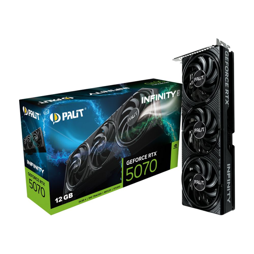 Palit NE75070019K9-GB2050S (GeForce RTX 5070 Infinity 3 12GB)