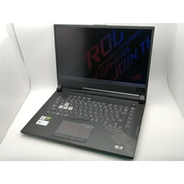 【中古】ASUS ROG Strix G15 G512LI i7-10750H 16GB 512GB GTX1650Ti 15.6型 144Hz